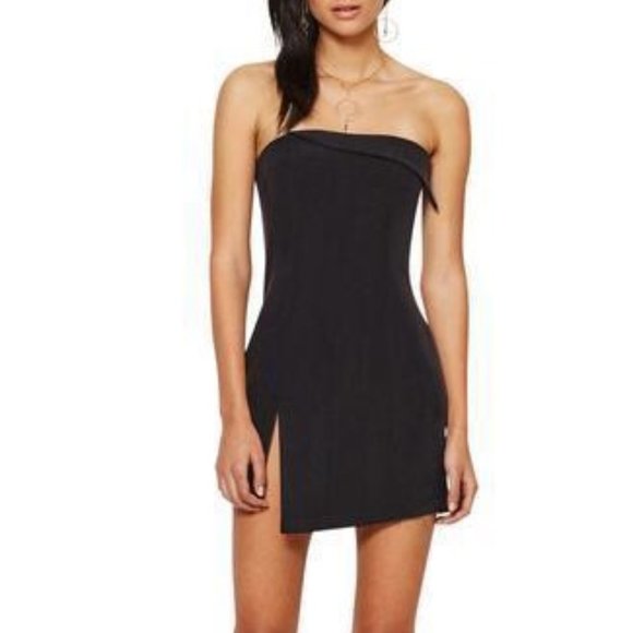 Bec & Bridge Dresses & Skirts - Black Asymmetrical Mini Dress